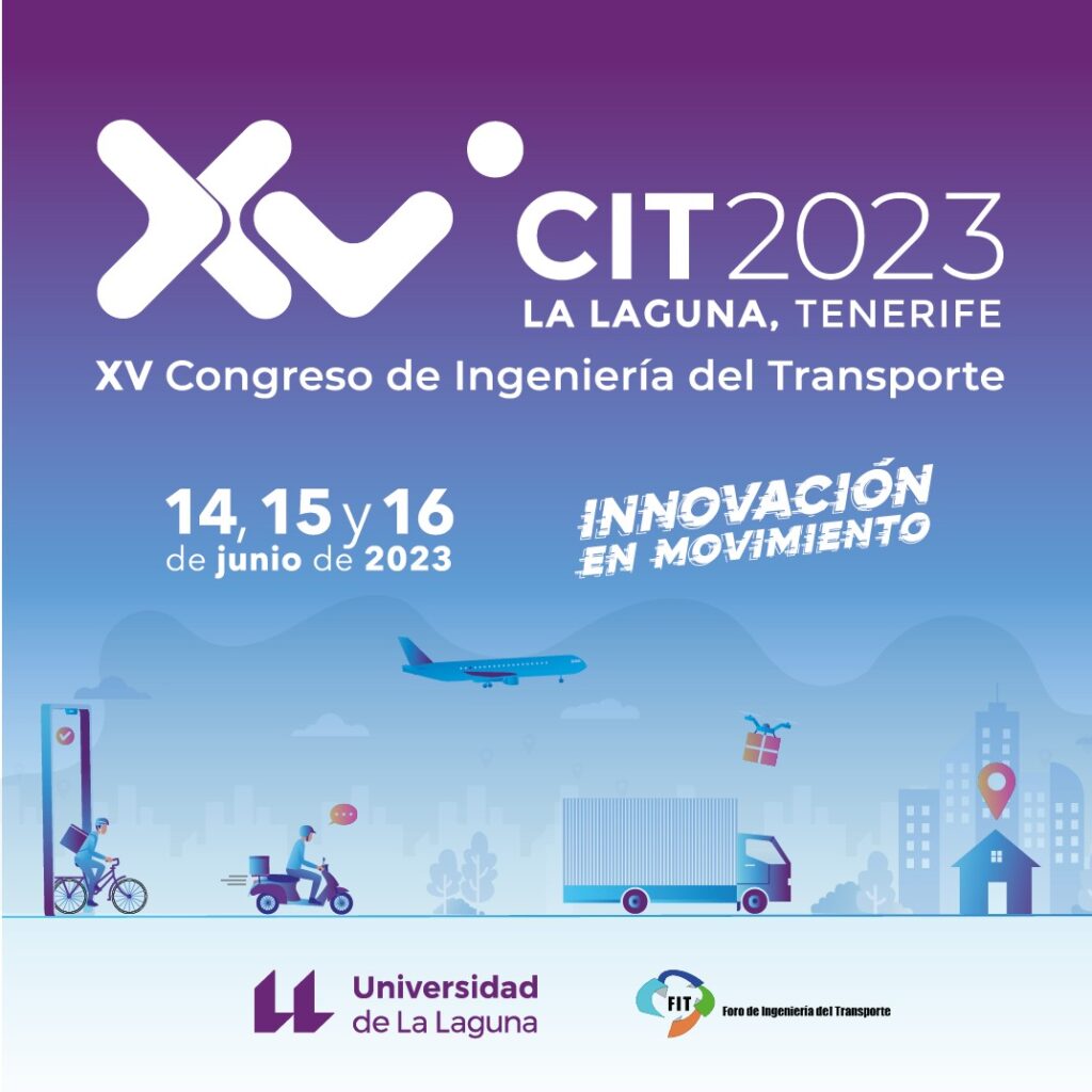 Cartel XV Congreso de Ingeniería del Transporte